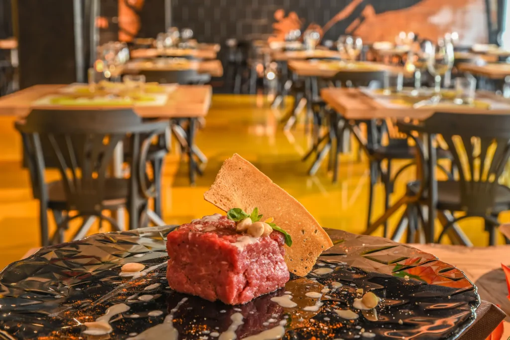 Pictured is a serving platter